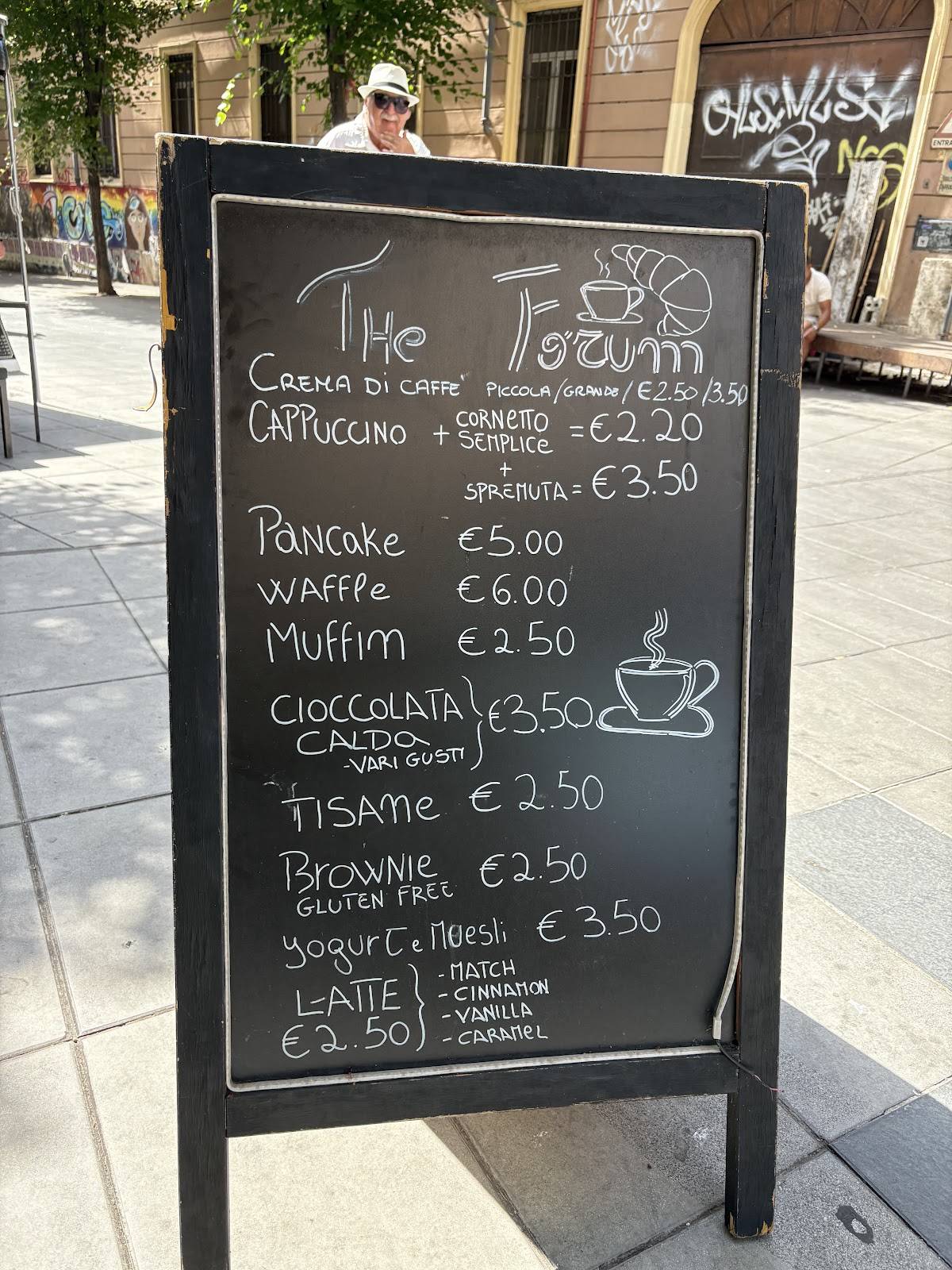 Menu di Cargo al Pigneto 