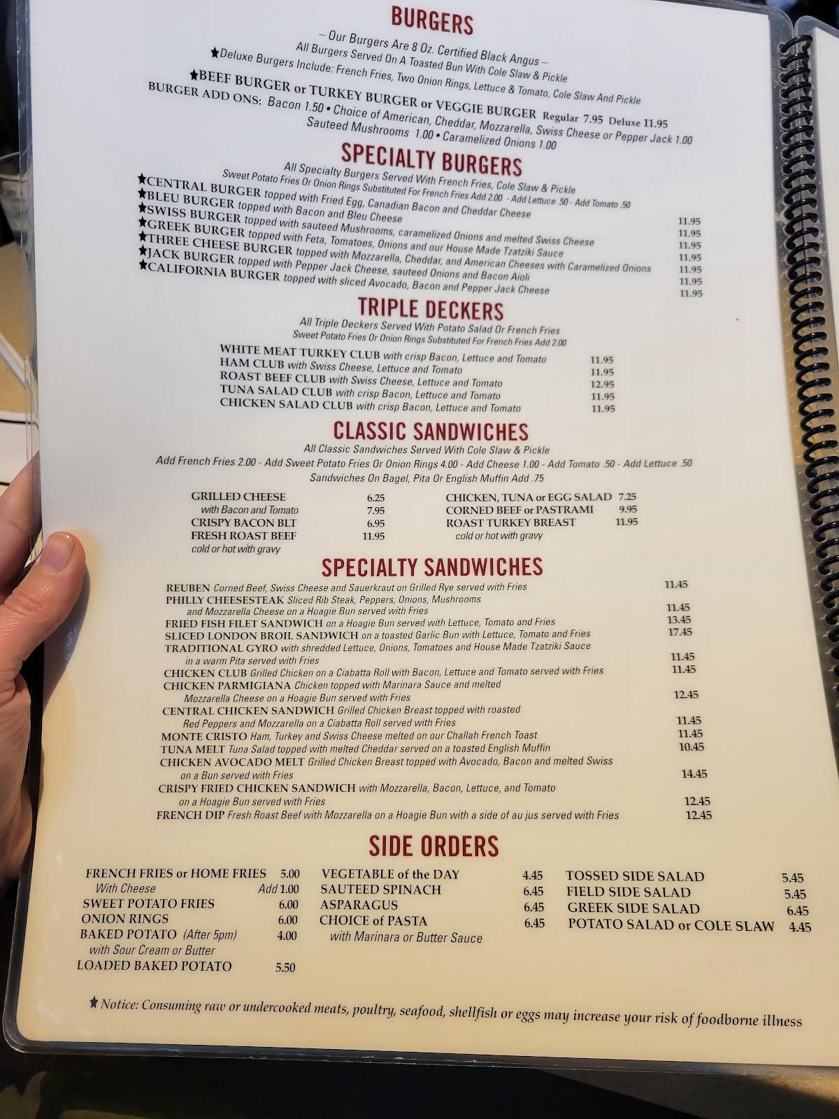 Central Diner And Grille Robinson Pa - o0ke4ey