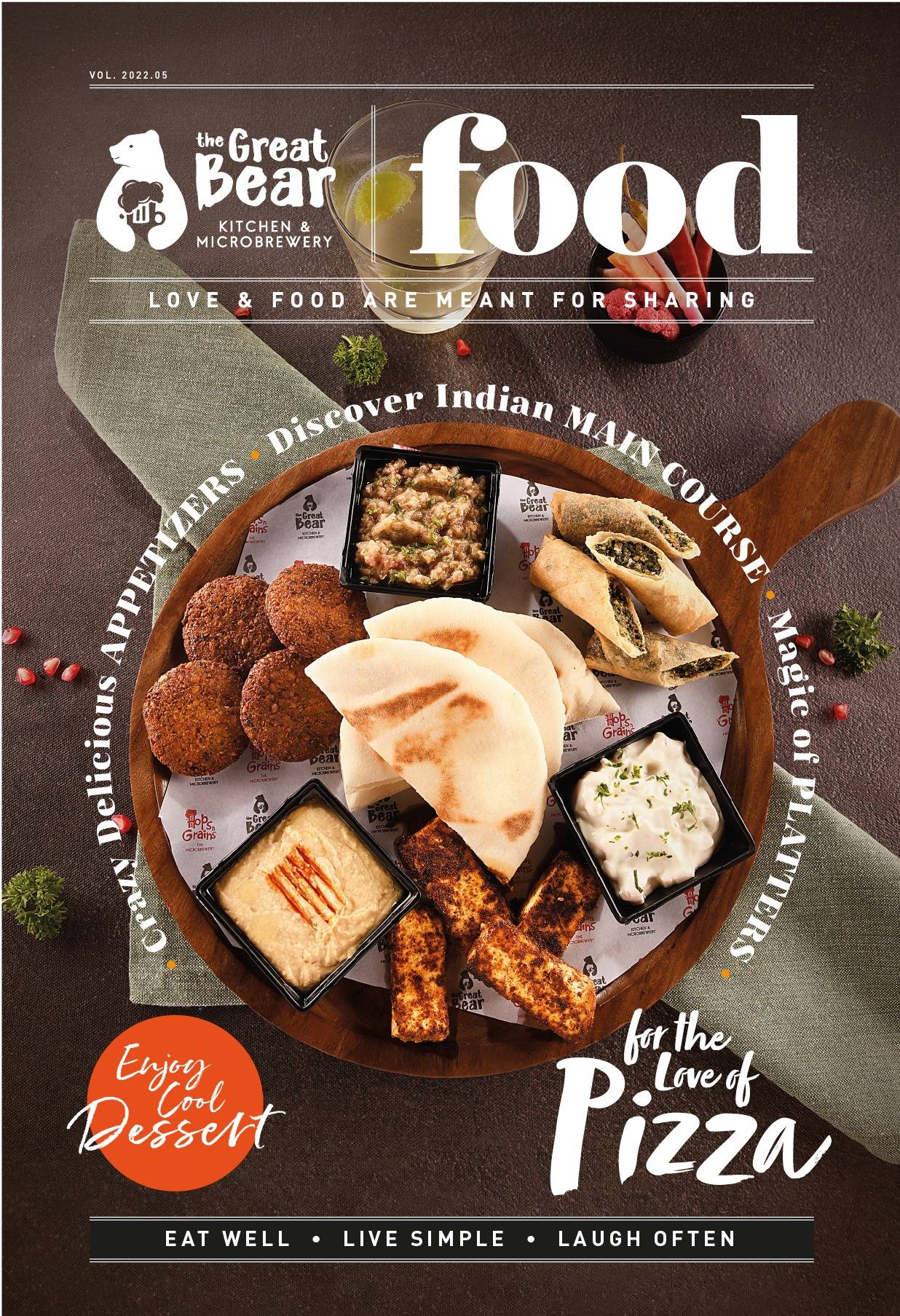 The Great Bear Kitchen & Microbrewery menu