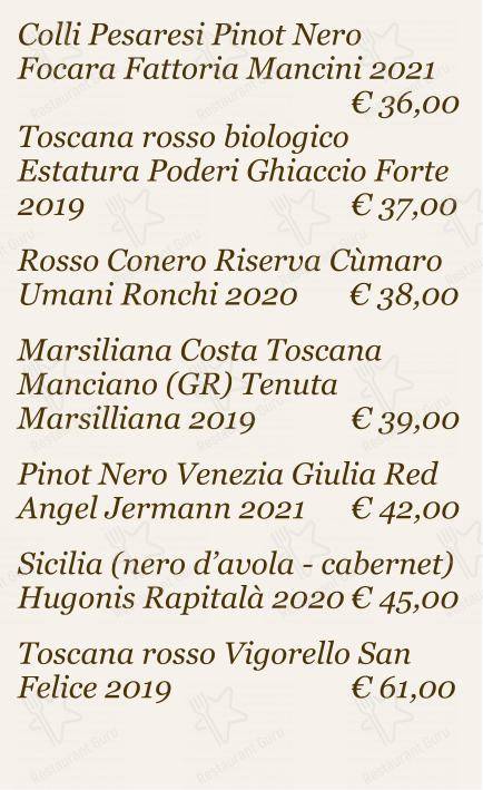 菜单 per Checchino dal 1887 ristorante