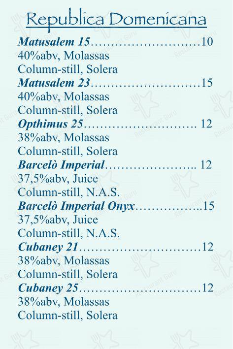 Checchino dal 1887 in Roma - Takeaway Menu