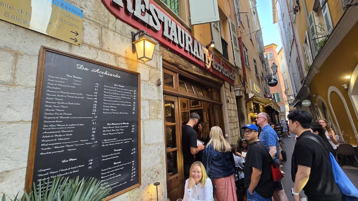 Menu de Chez Acchiardo