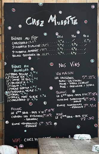 Menu de Chez Musette