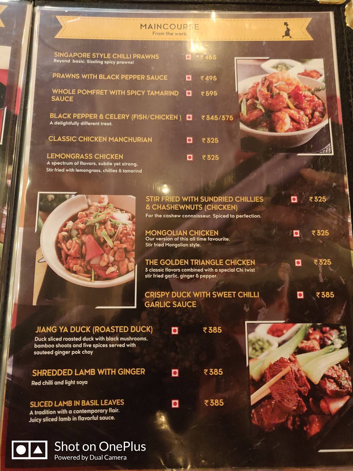 Chi menu