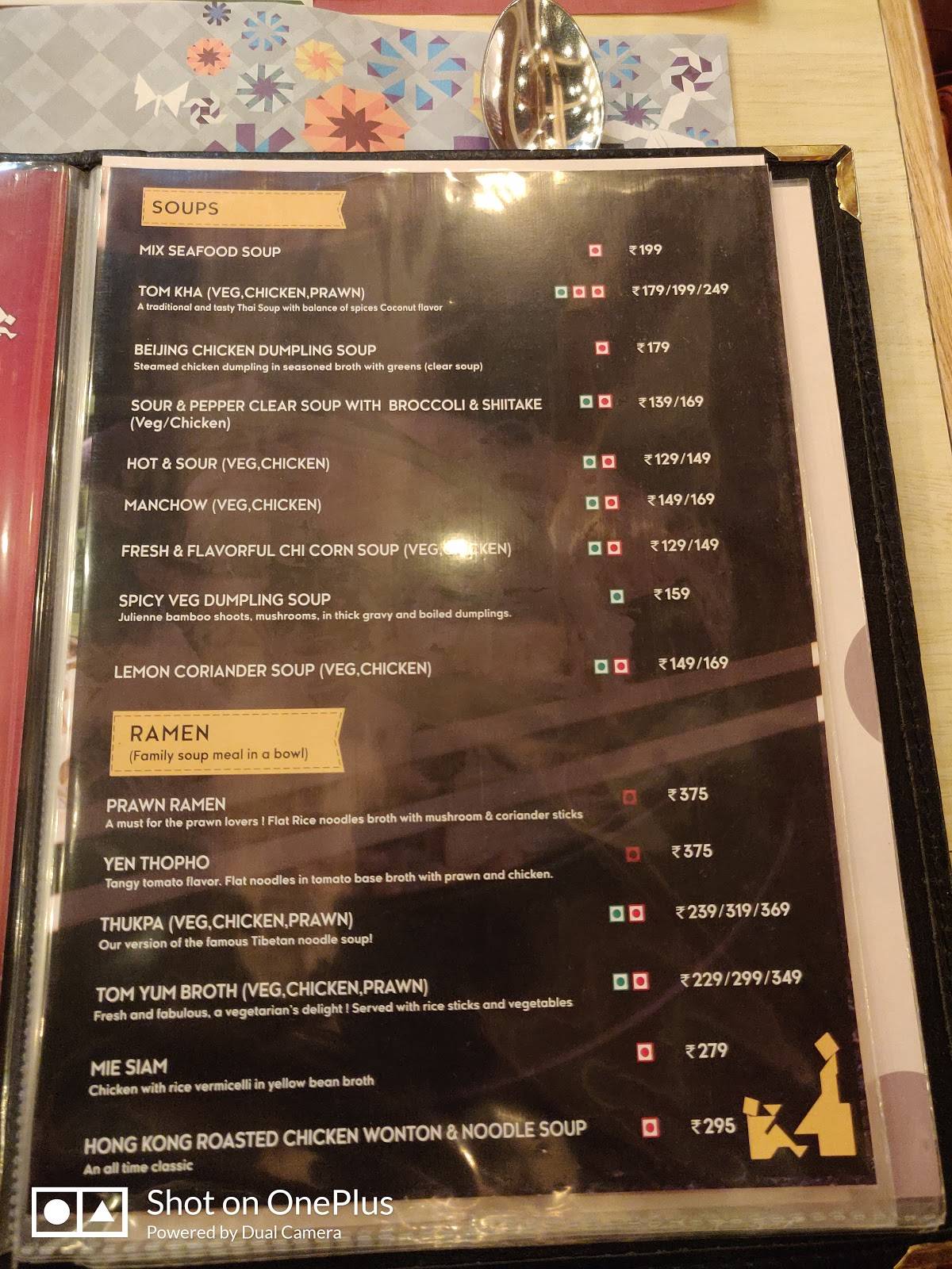 Chi menu
