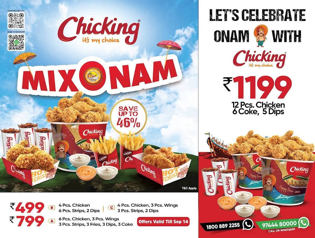 ChicKing menu