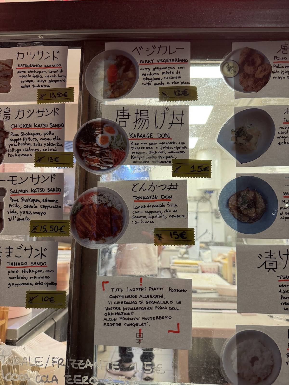 Menu di Chuck’s 