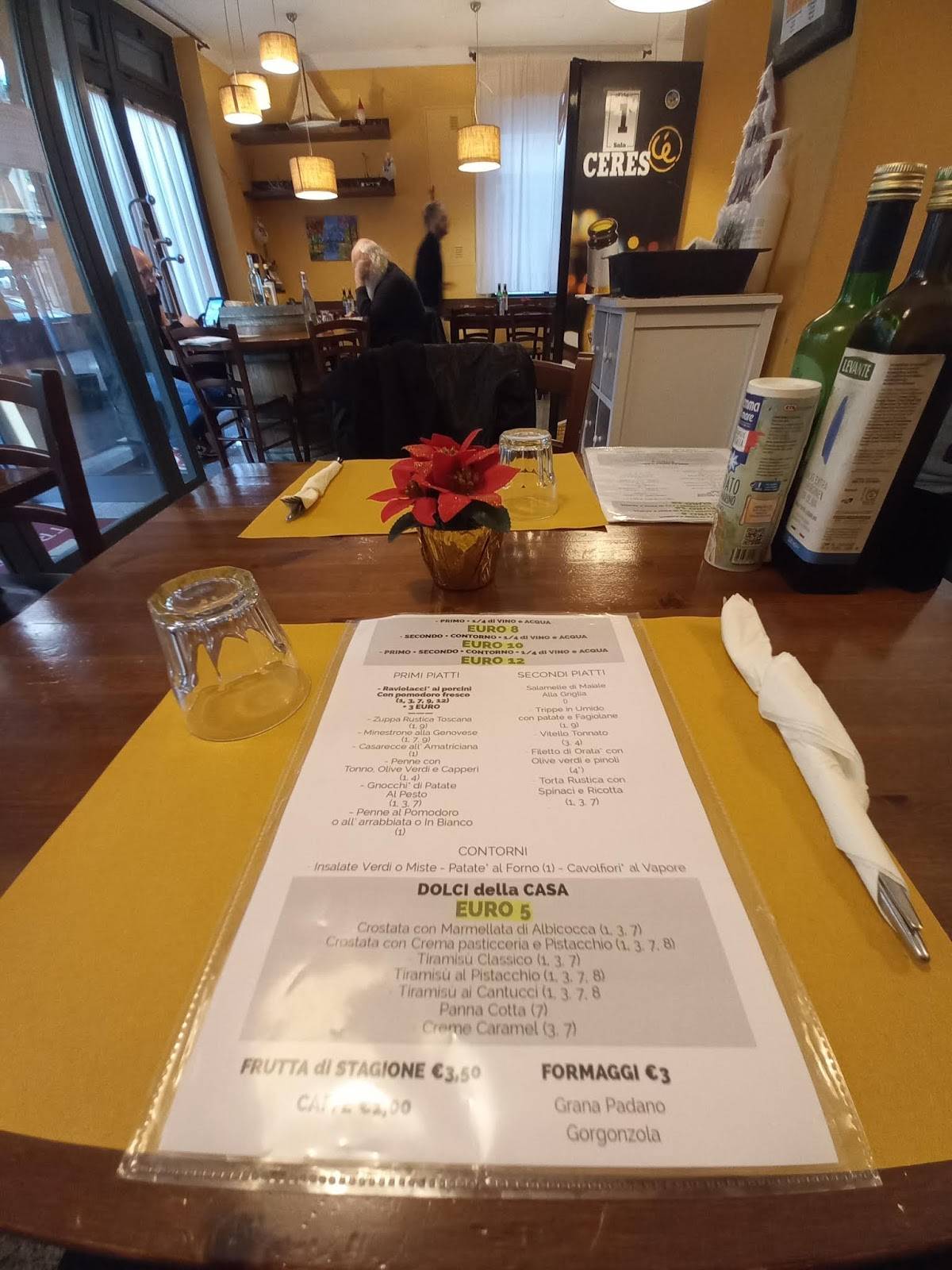 Menu di Ci Vediamo da Romoli 
