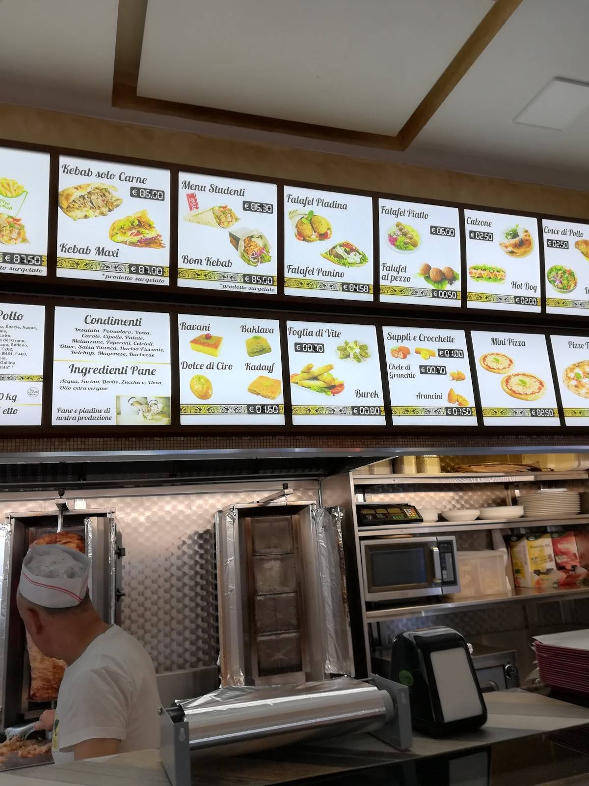 Menu di Ciro Kebab 