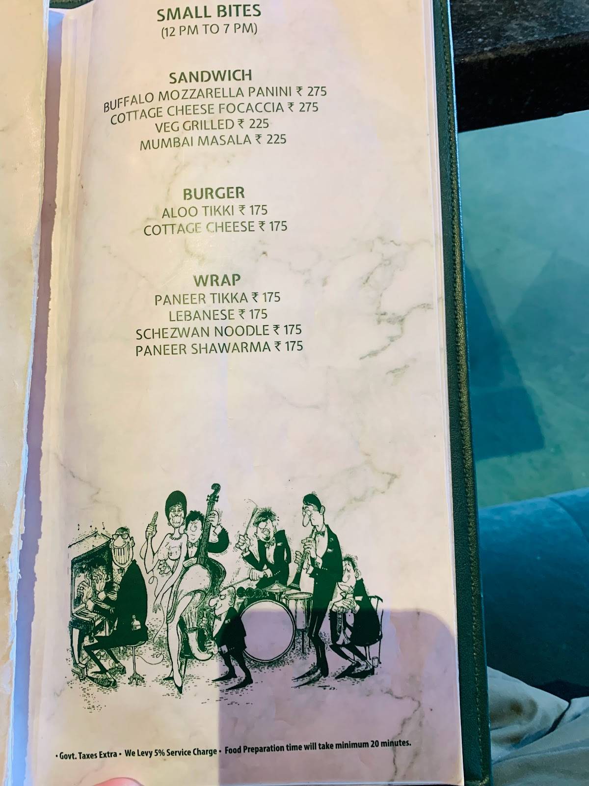 City Heights Bistro menu