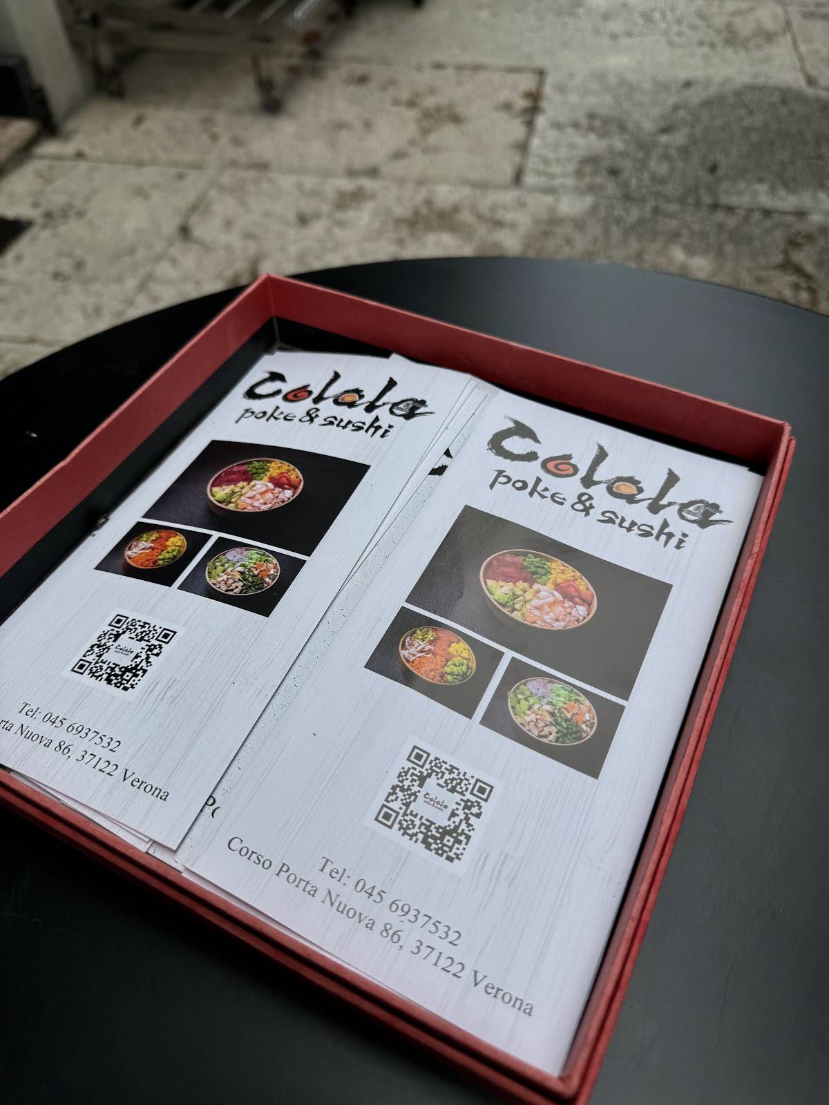 Menu da Colala Ramen A Mano ristorante, Verona