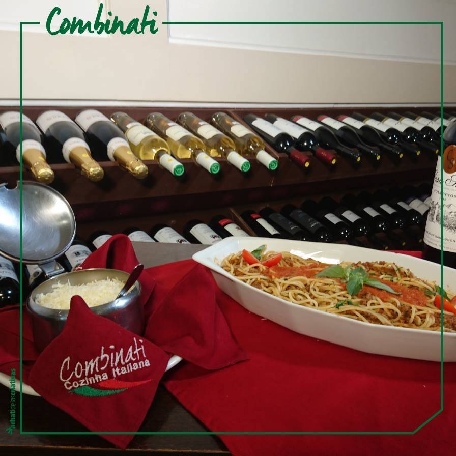 Combinati Cozinha Italiana e Frutos do Mar cardápio