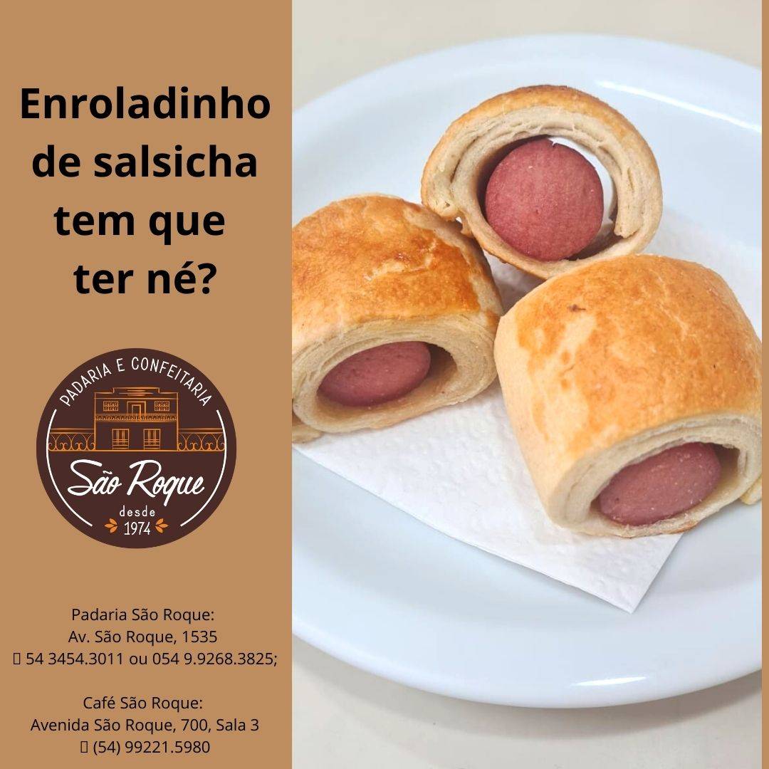 Padaria e Confeitaria São Roque cardápio