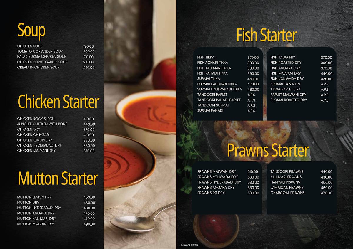 Cook Doo Cook menu