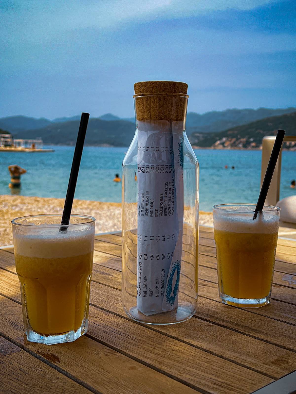 Menu di Copacabana Beach 