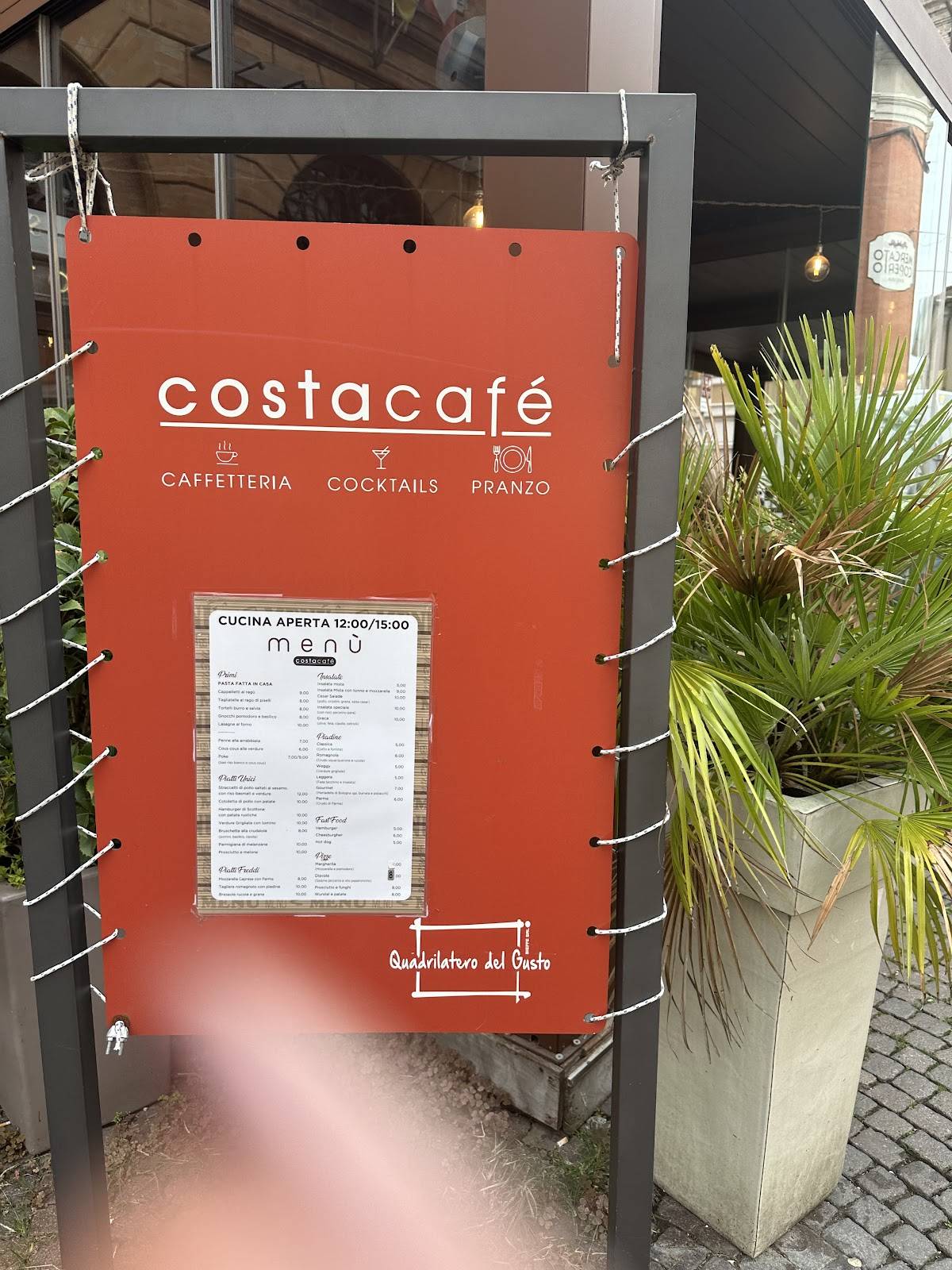 Menu di Costa Cafè 