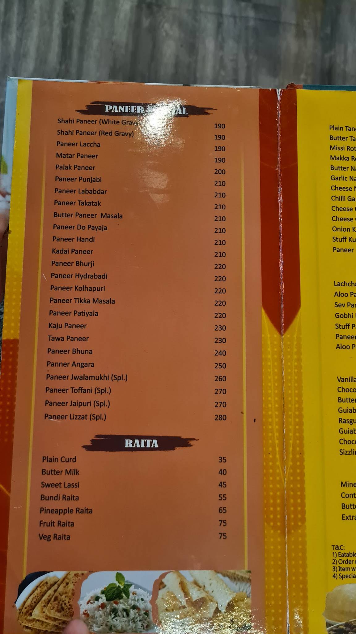 Cravity Restro Cafe menu