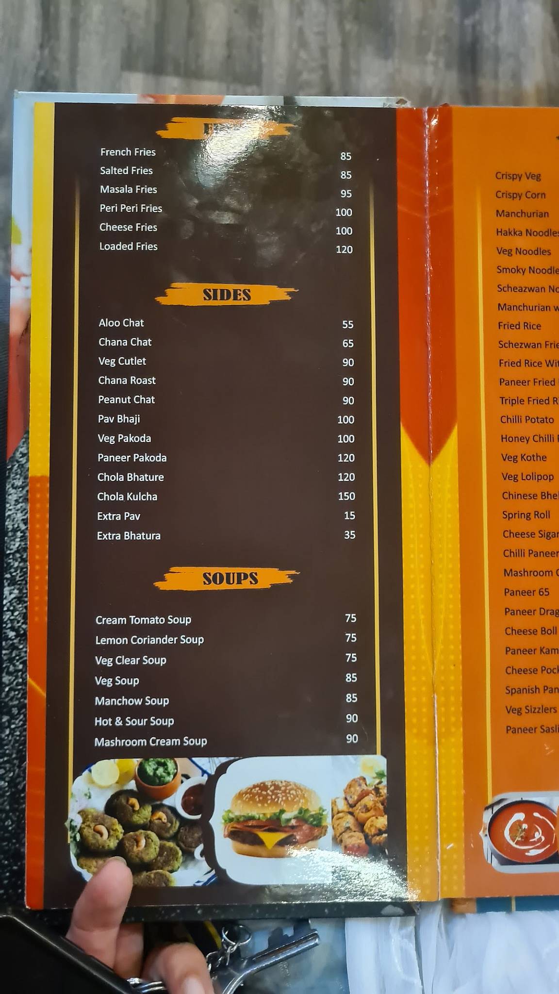 Cravity Restro Cafe menu