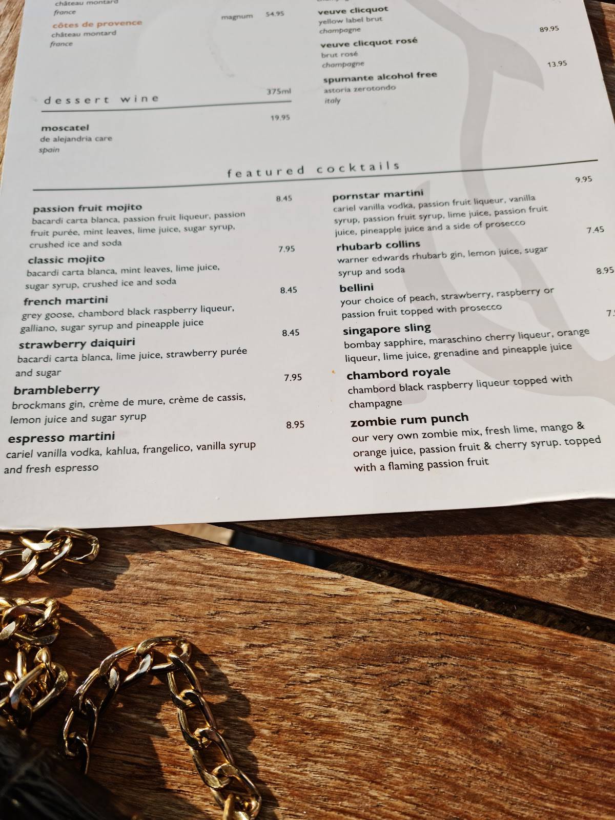 Menu at The Boars Head pub & bar, Crewe