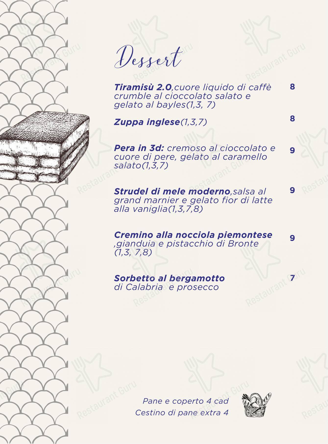 Menu per Cris Fish - Bistrot in Frascati