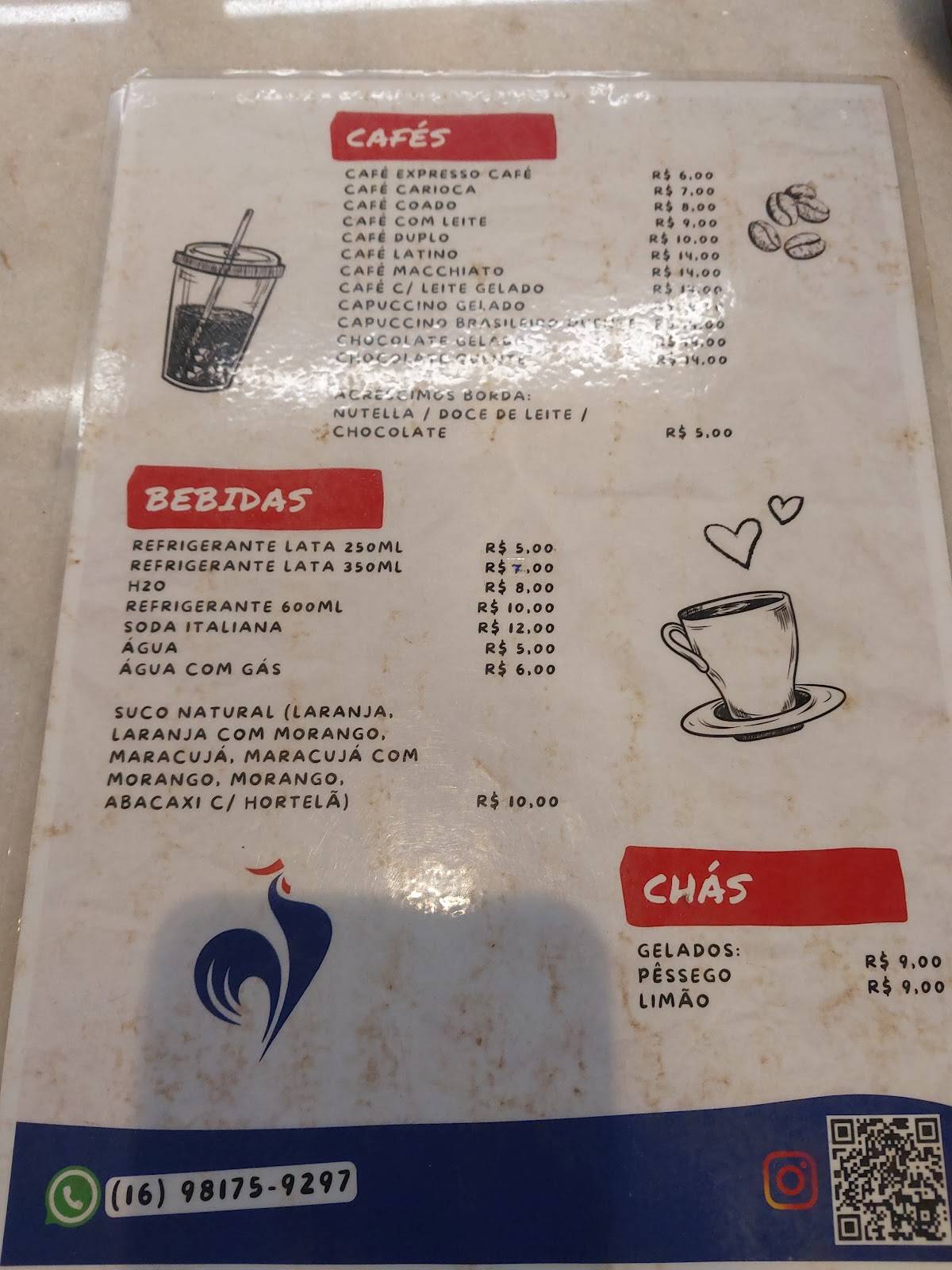 Croissant Crocante cardápio