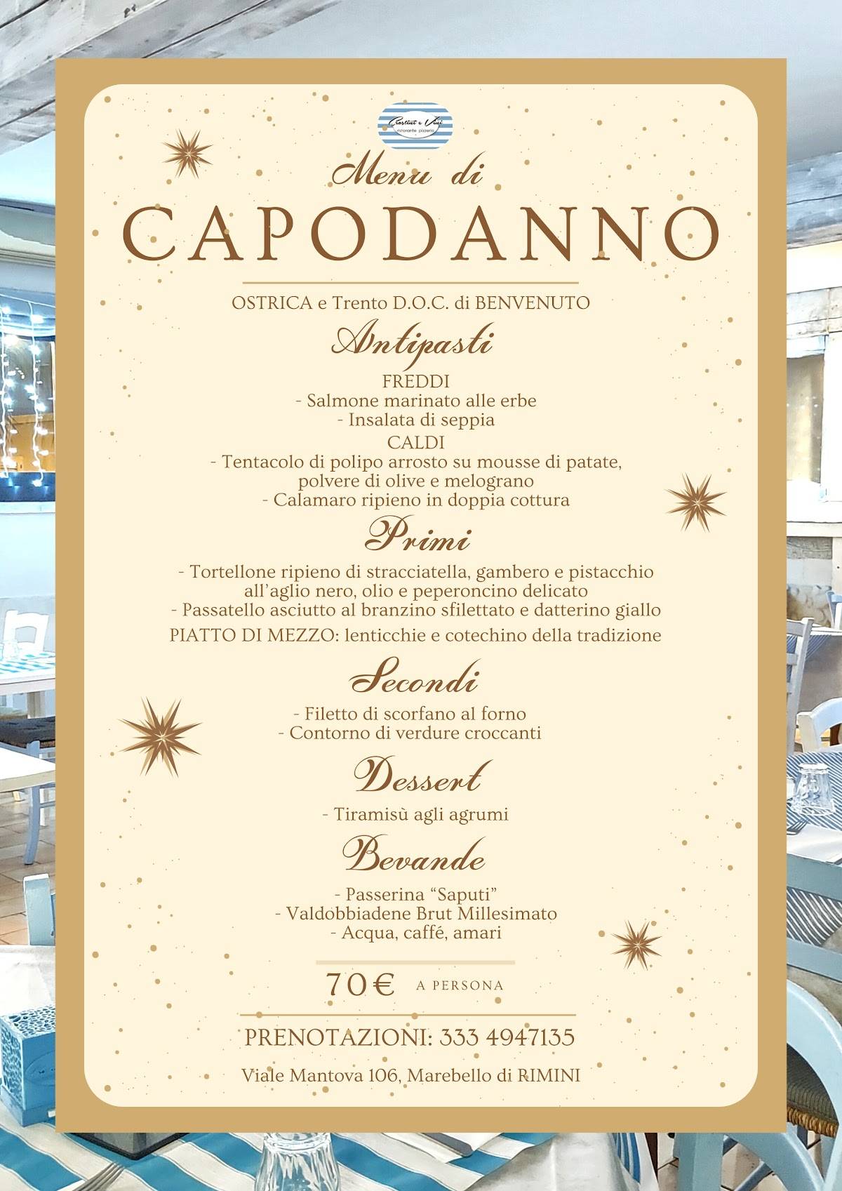 Menu di Ristorante Crostini e Vini 