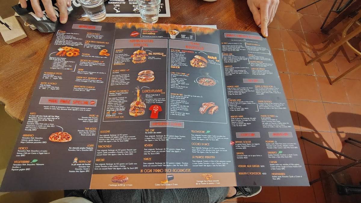 Menu di The Ranch Cuneo 