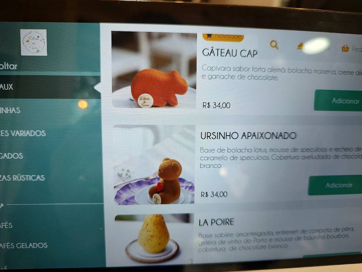 Délices de Sucre cardápio