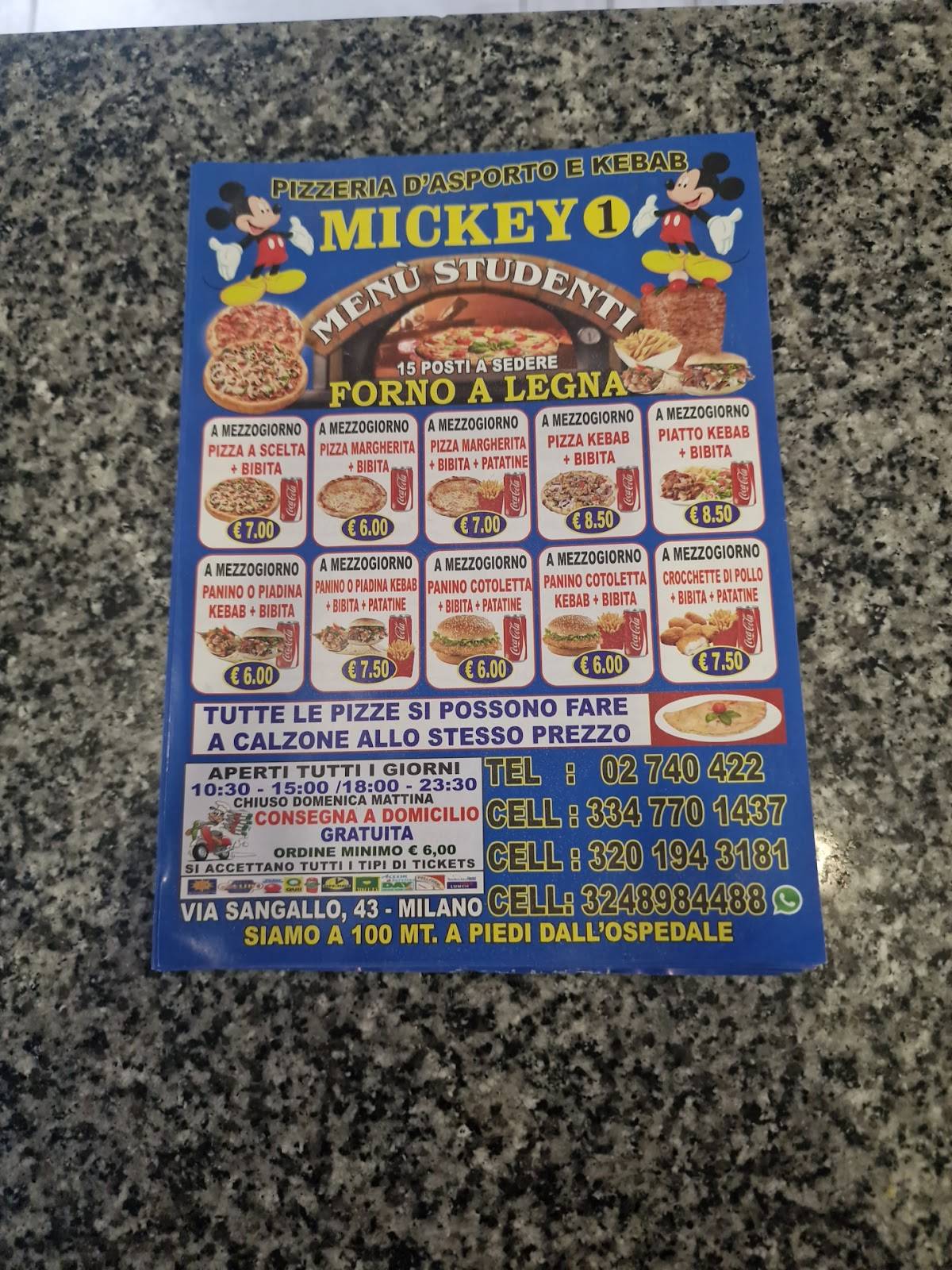 Menu di Da Mickey 1 