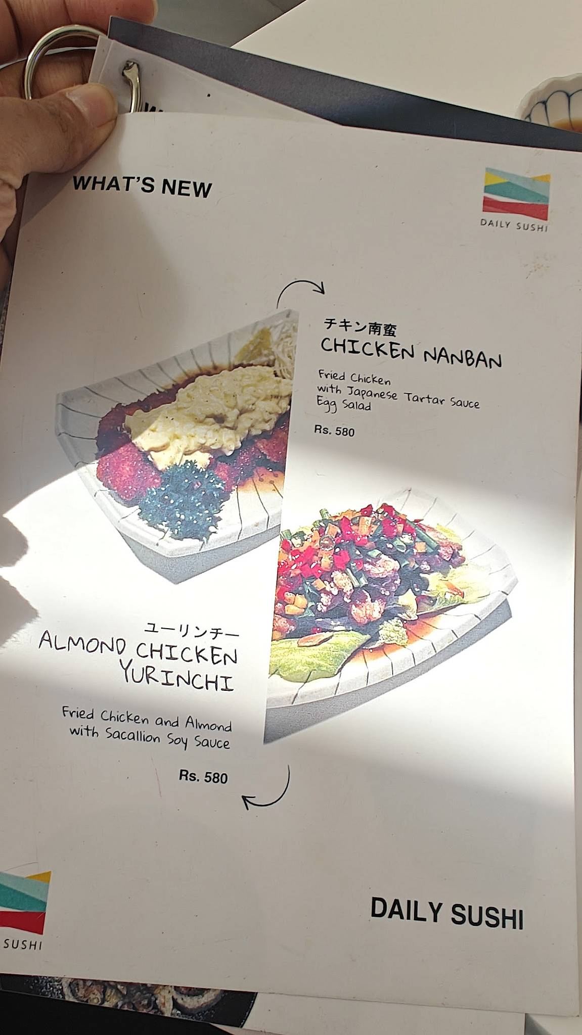 Daily Sushi - Whitefield menu