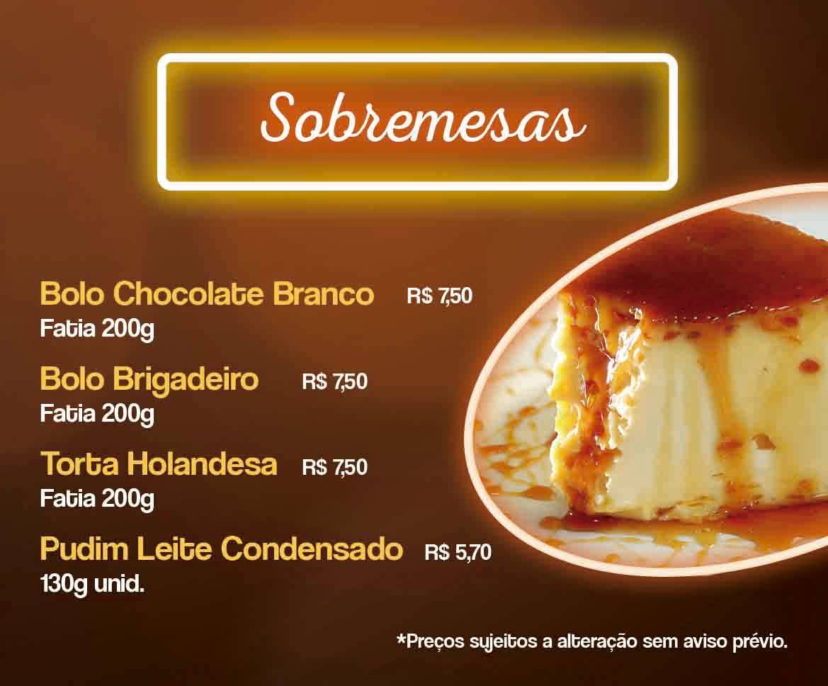 Delícias Du Chef cardápio