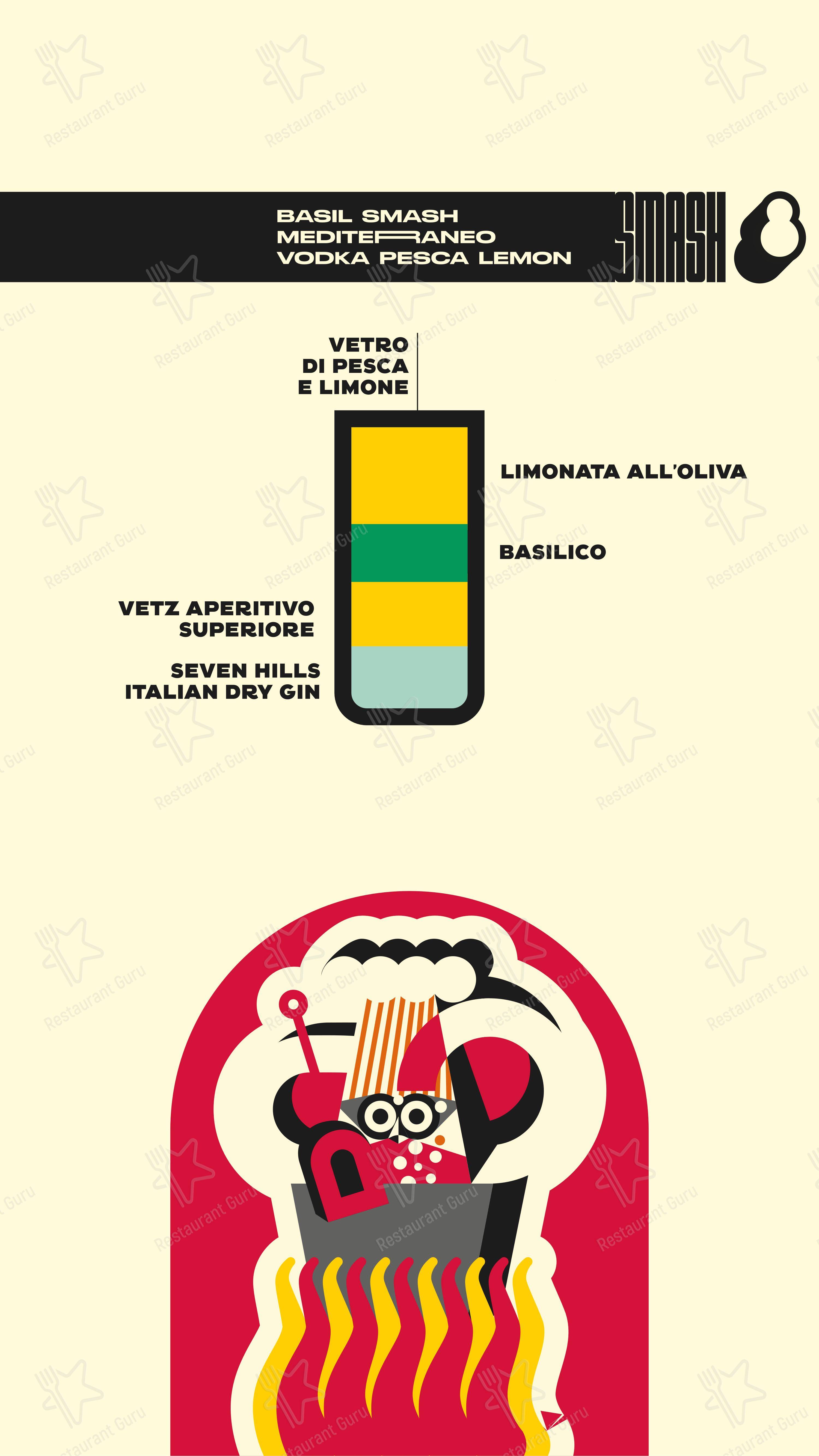 Menu bar per Depero Club in Rieti