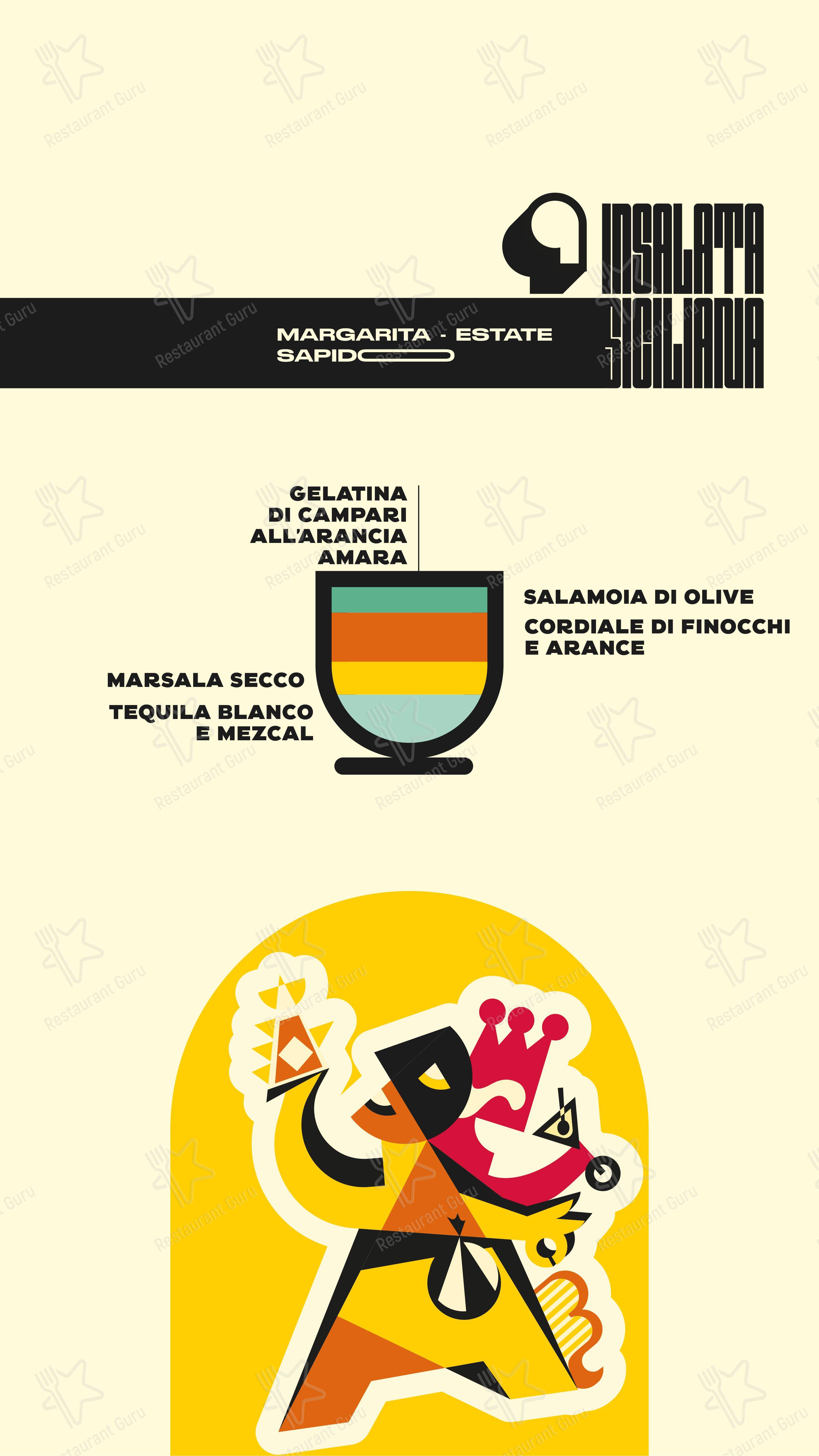Menu di Depero Club - Menu bar