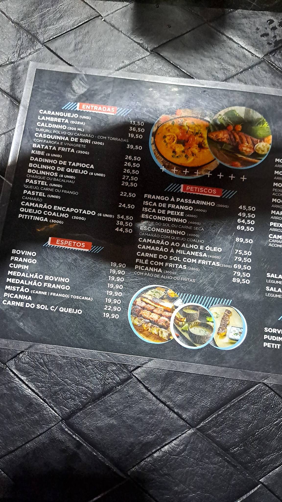 Direct Restô Bar cardápio