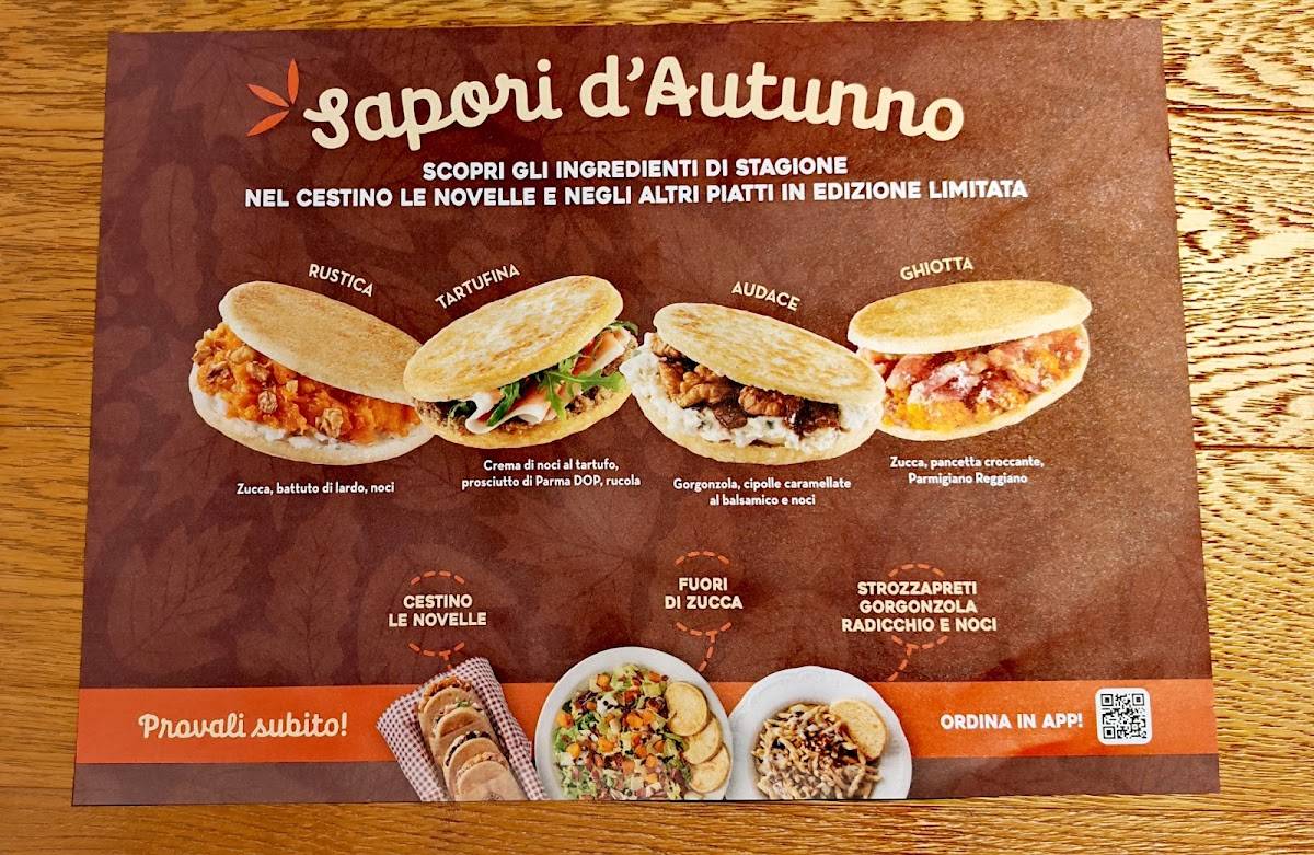 Menu di Dispensa Emilia Via Cabassi Modena 