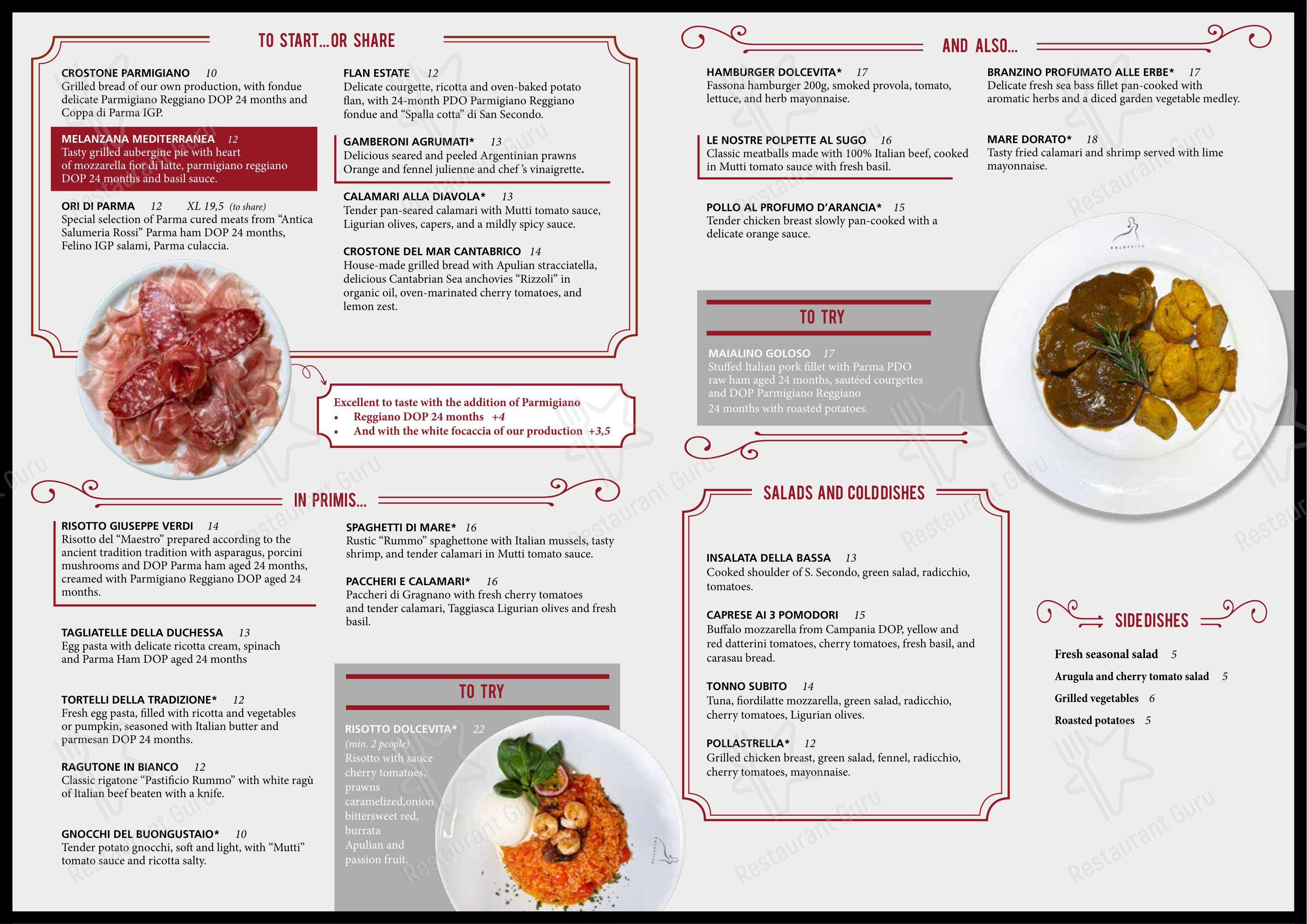 Детское per Dolcevita ristorante