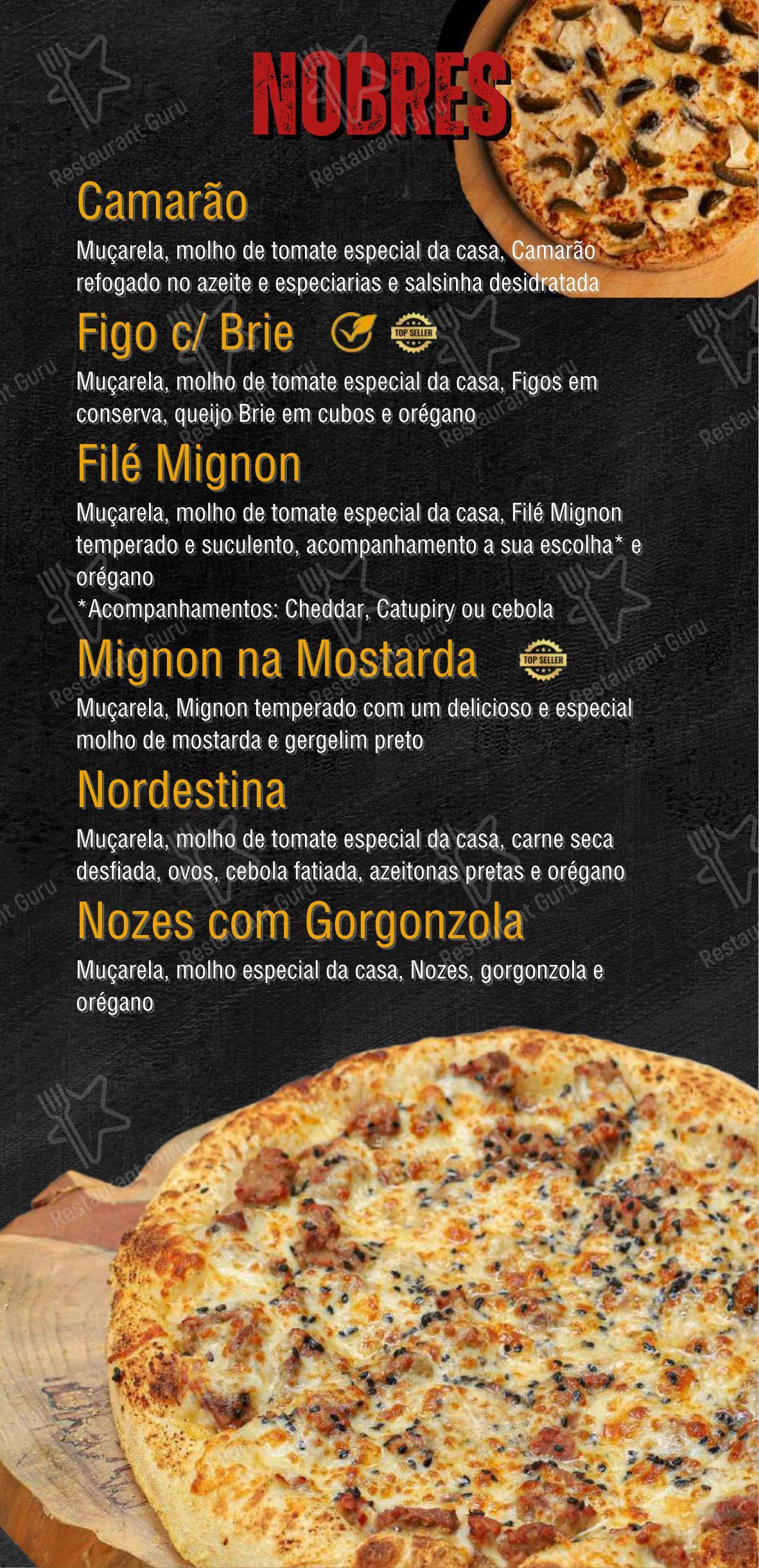 Menu para Dom Signori Pizzaria em Curitiba