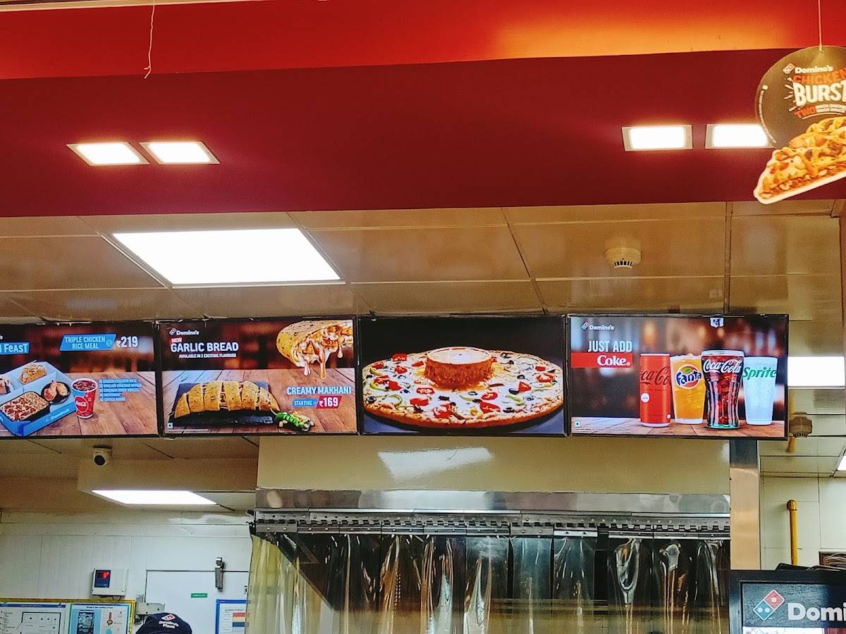 Domino's Pizza Y.S Nagr, Kadapa menu
