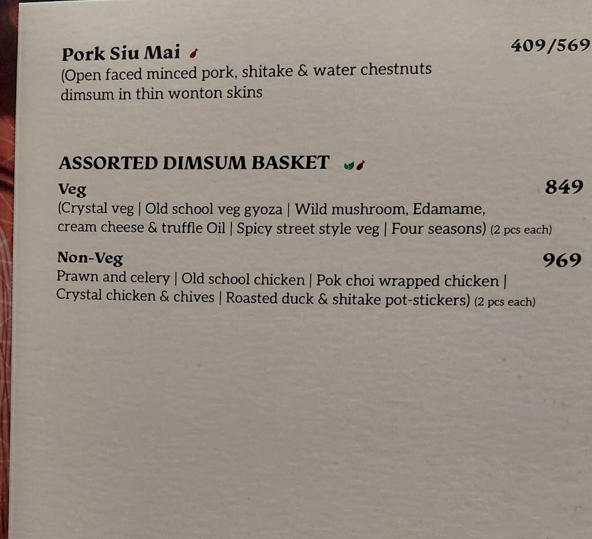 Mamagoto X Lucky Cat Bar menu