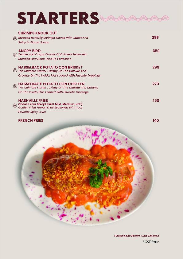 EATMOSPHERE By Smokin Burg menu