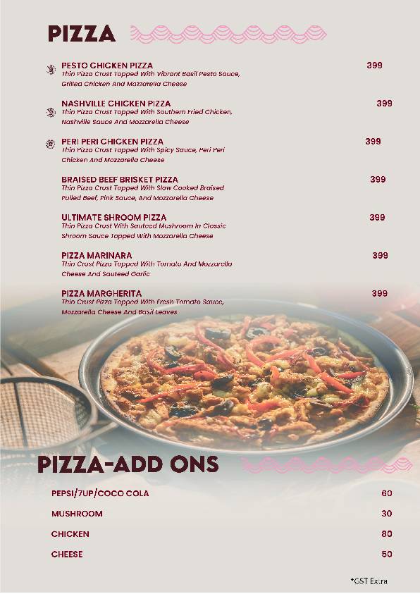 EATMOSPHERE By Smokin Burg menu