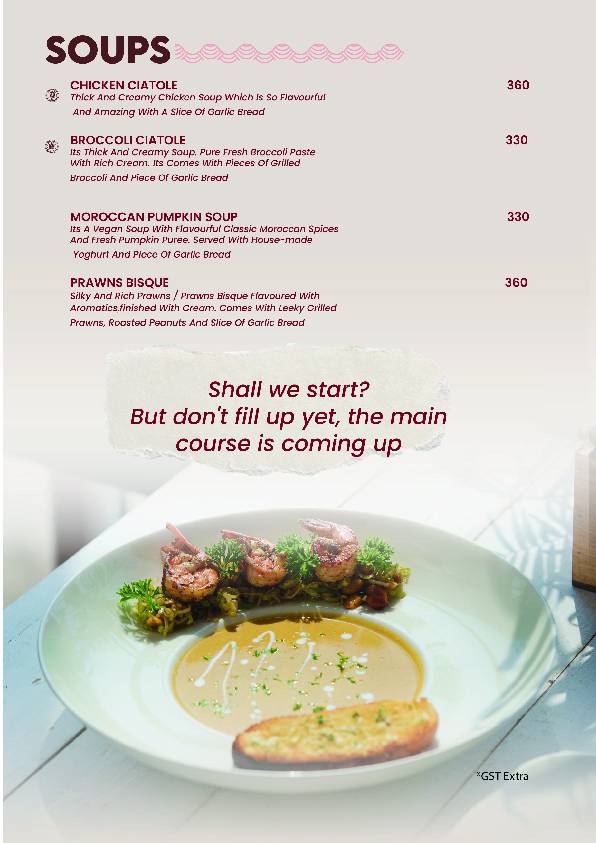 EATMOSPHERE By Smokin Burg menu