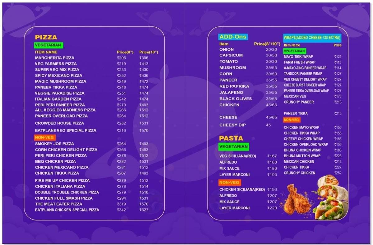 EATPLAN8 menu