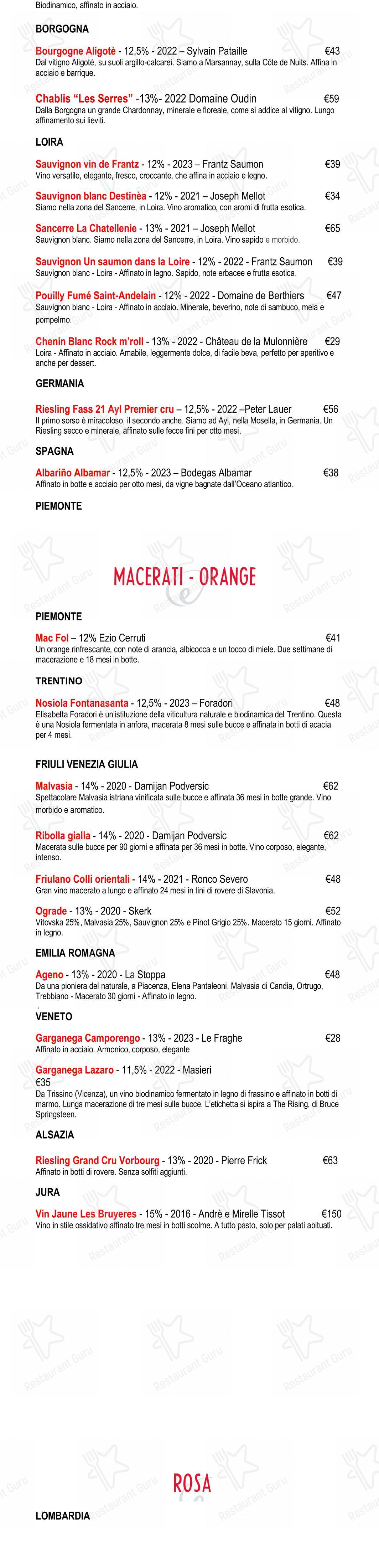 Menu di Eggs Roma - Детское