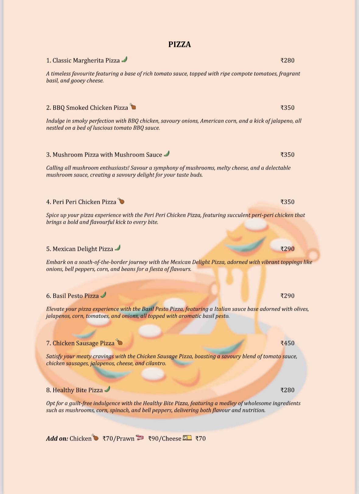 Elgin Roastery menu