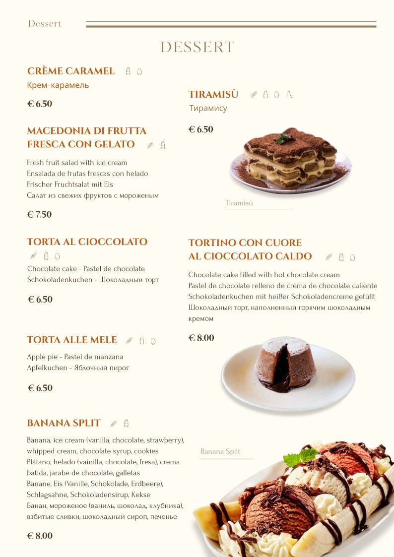 Menu di Enjoy Bistro - Ristorante - Bar 