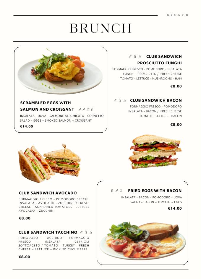 Menu di Enjoy Bistro - Ristorante - Bar 