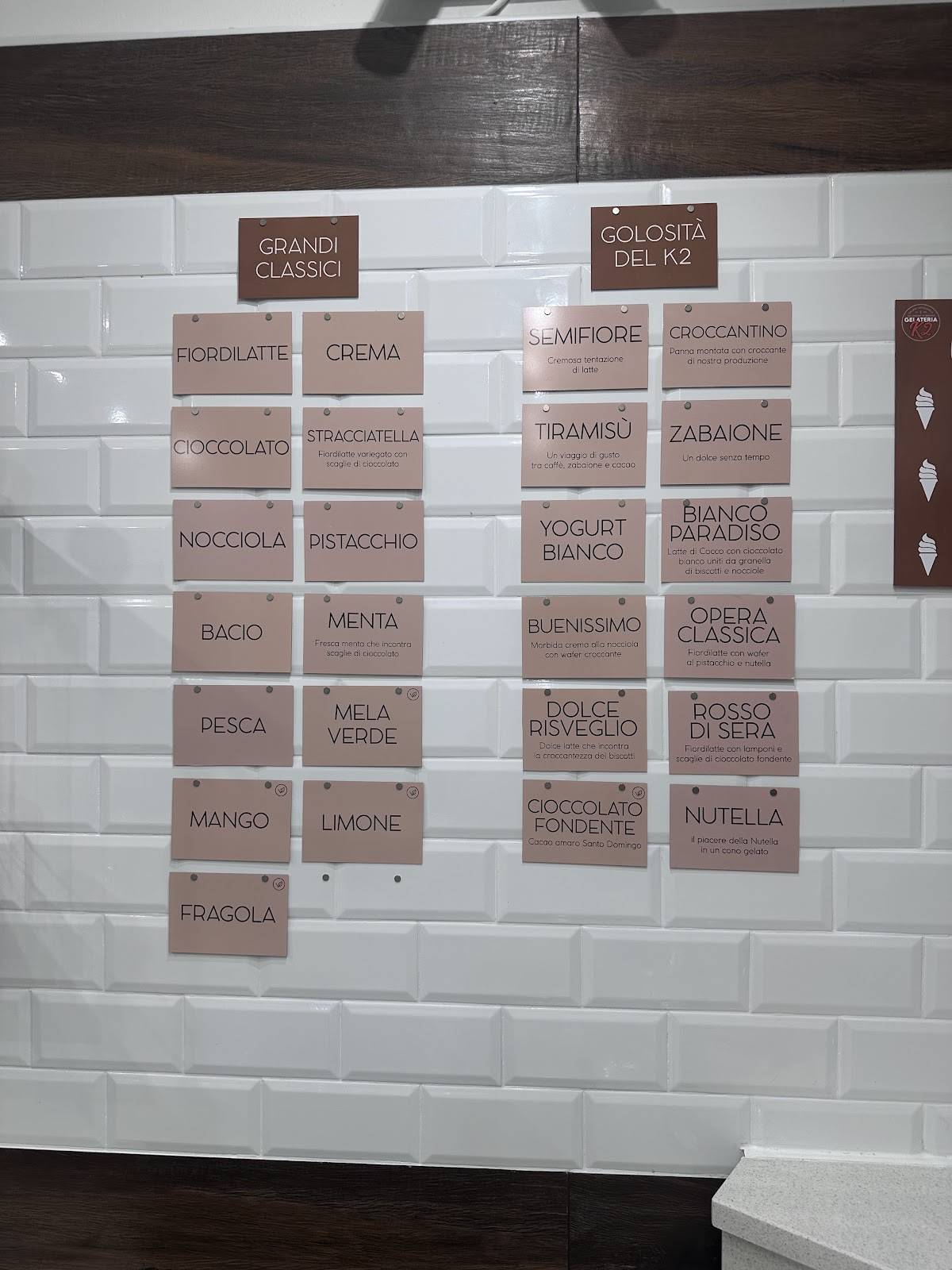 Menu di Enoteca Di Sant'Apollinare 