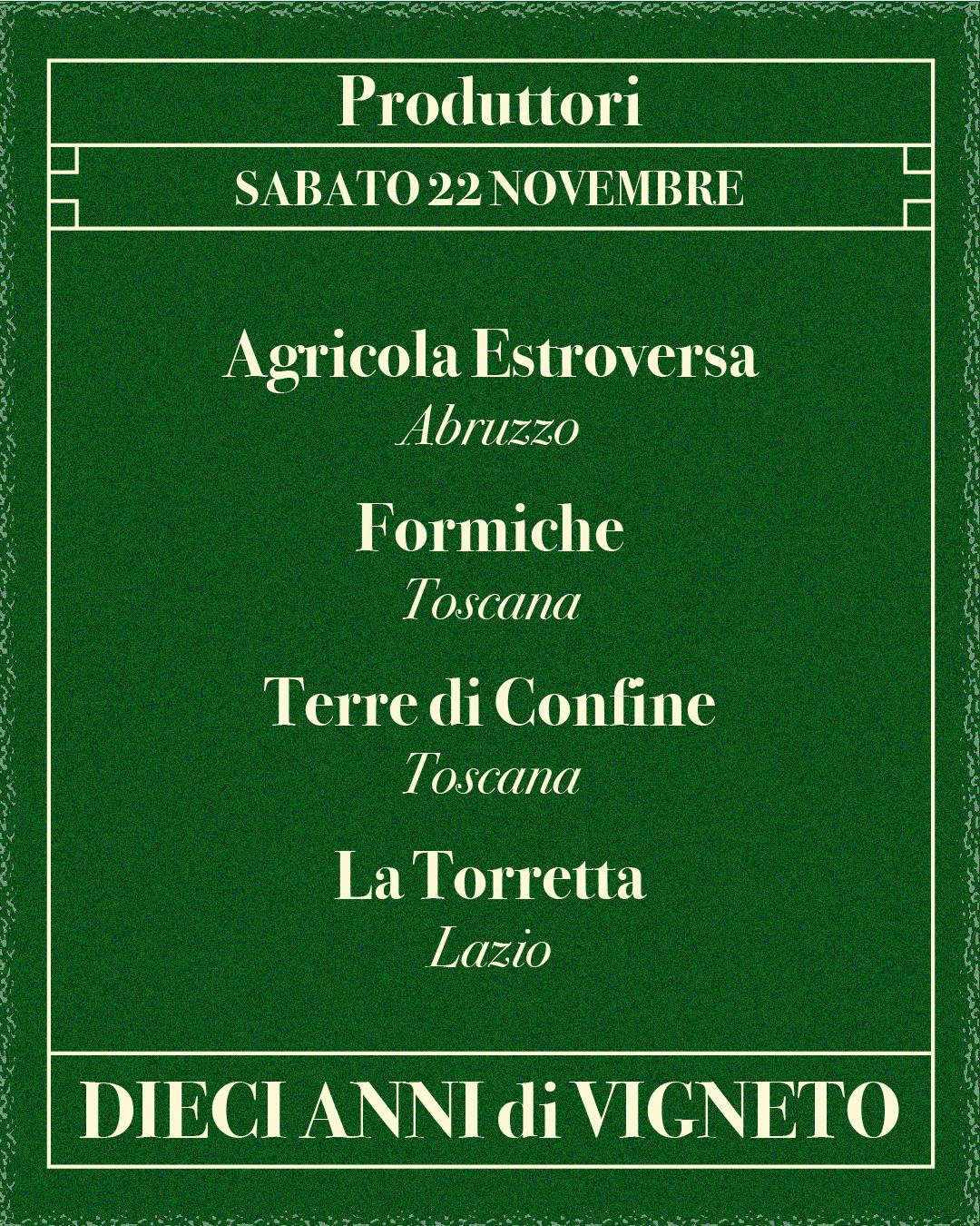 Menu di Enoteca Vigneto - Cantina e mescita con cucina, emporio di vini artigianali. 