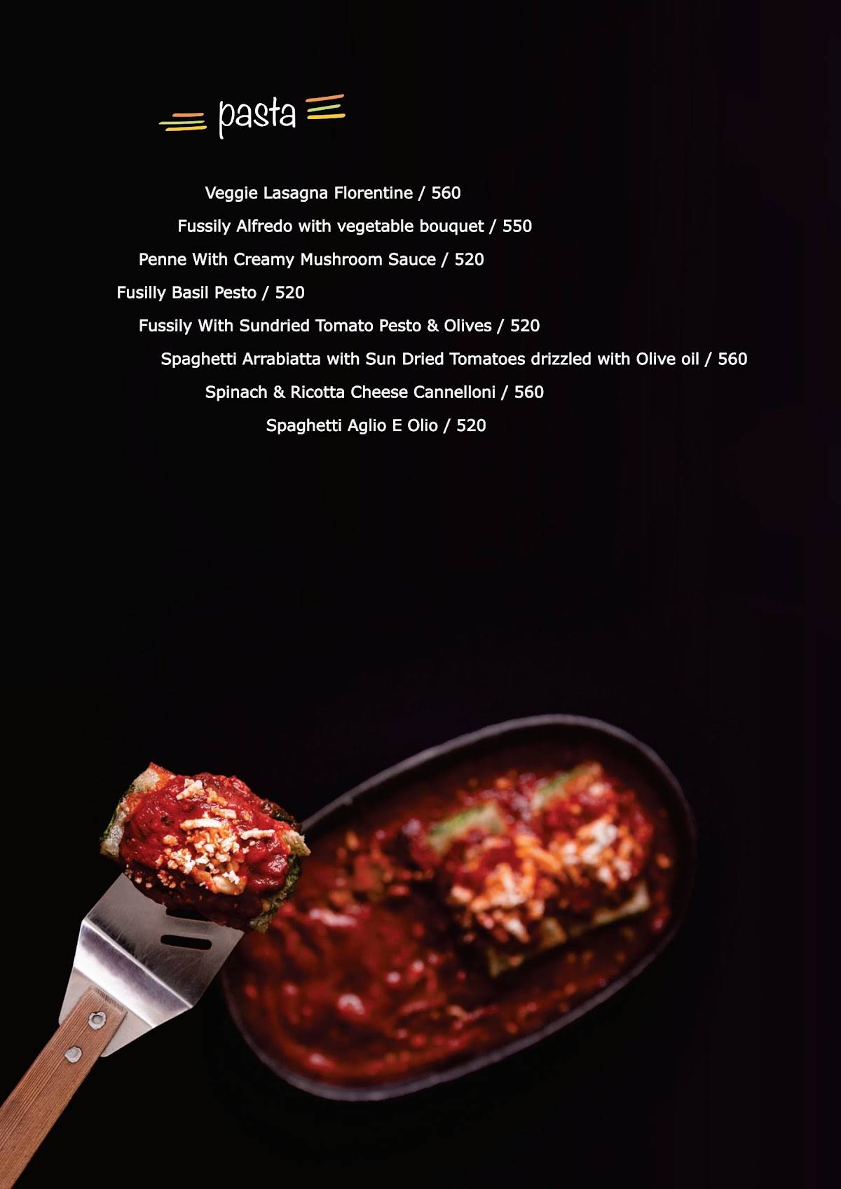 F.S.B menu